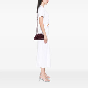 Bottega Veneta The Pouch Mini Burgundy Lambskin