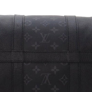 Louis Vuitton Keepall 50 Bandoulière Black Taigarama