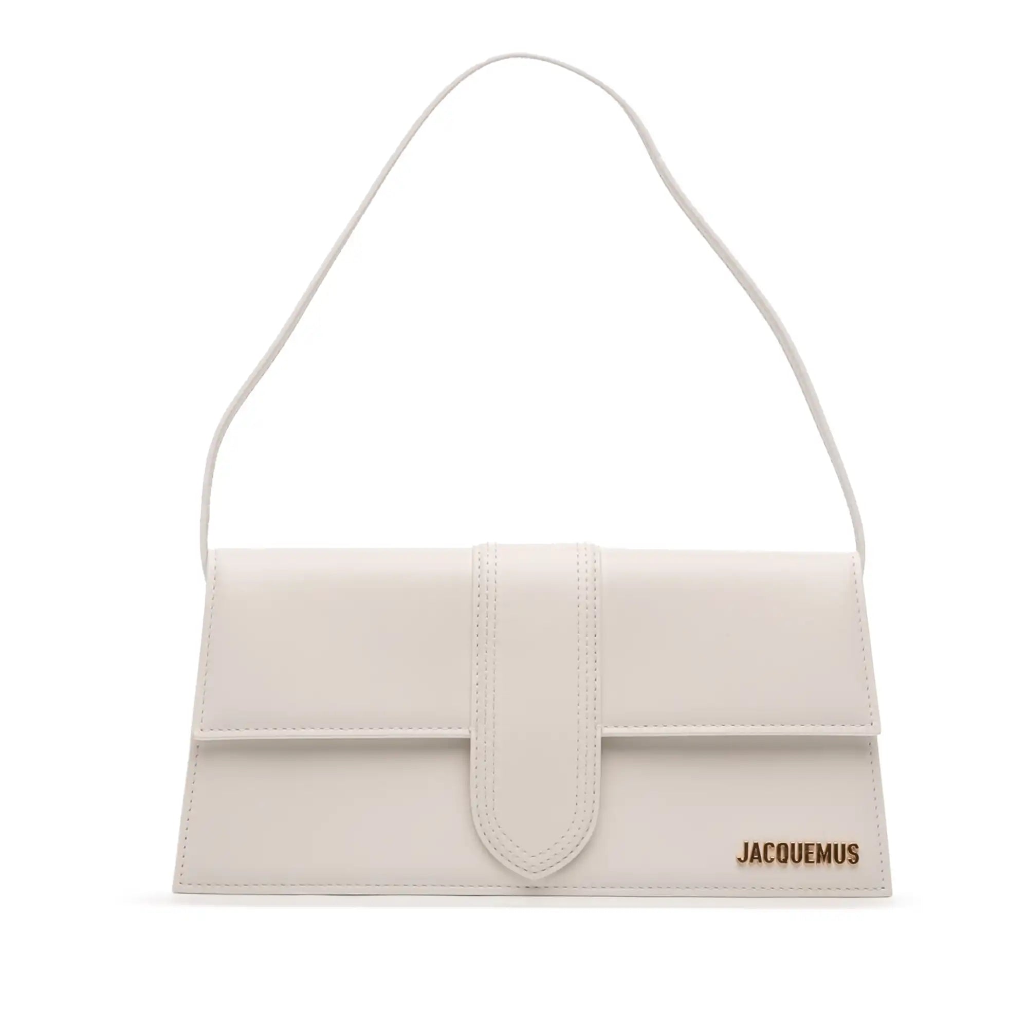 Jacquemus Le Bambino Long White Leather