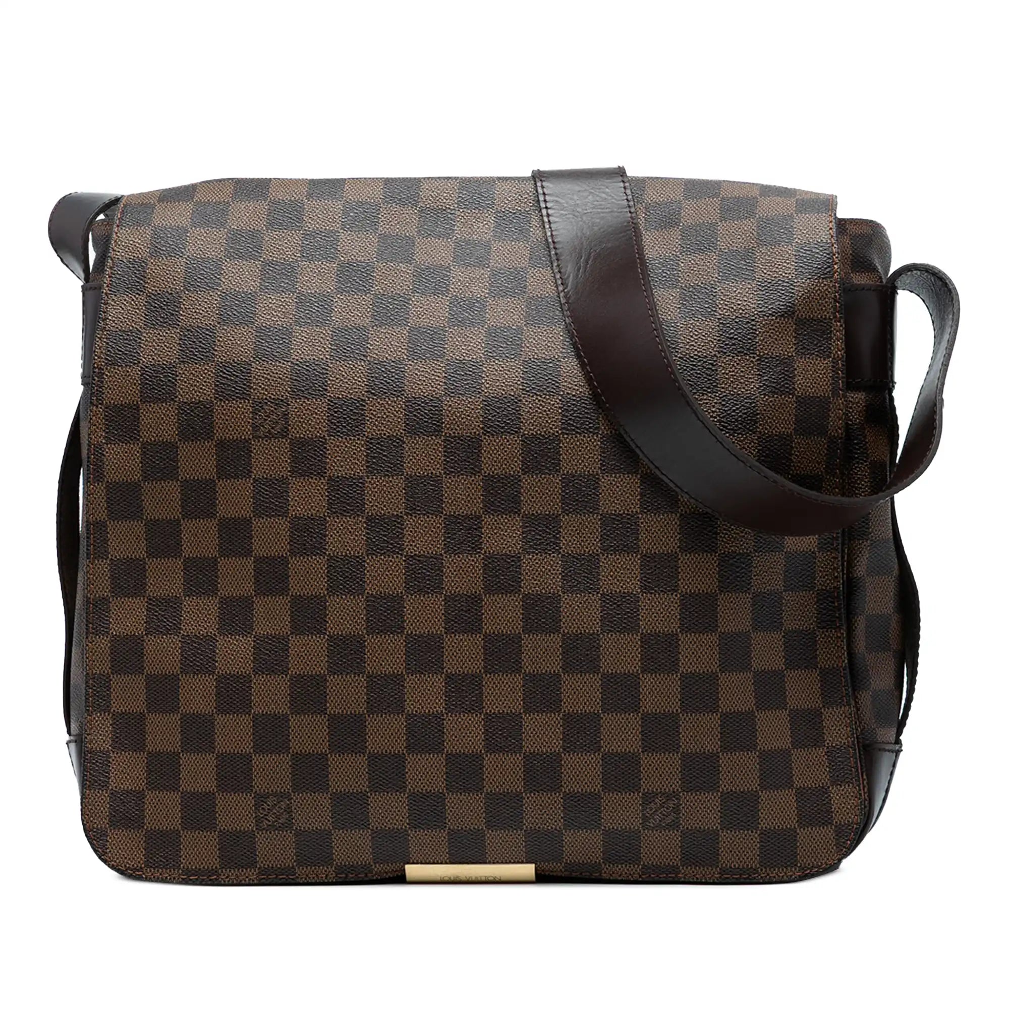 Louis Vuitton Bastille Messenger Bag Damier Ebene Canvas