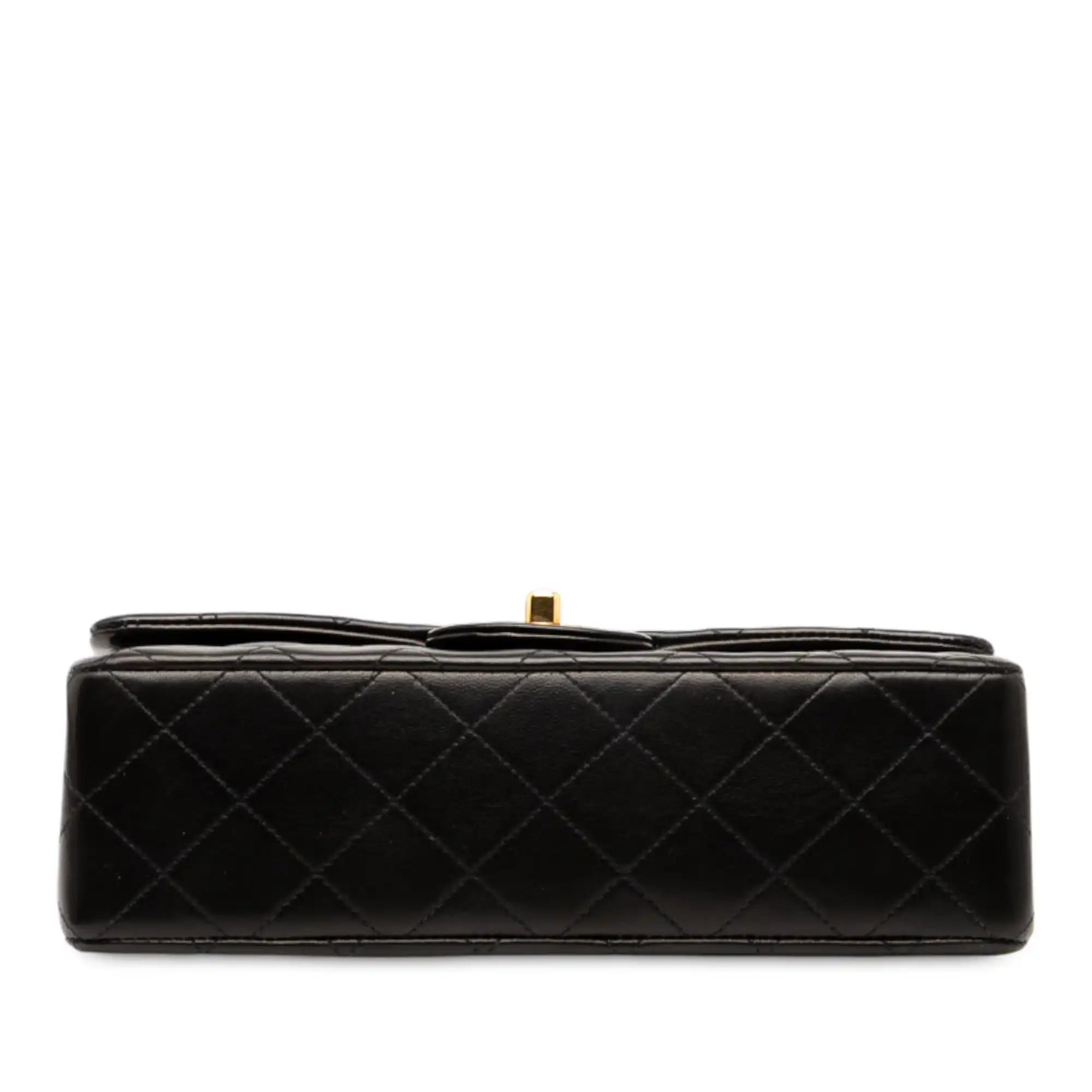 Chanel Classic Double Flap Small Black Lambskin Gold