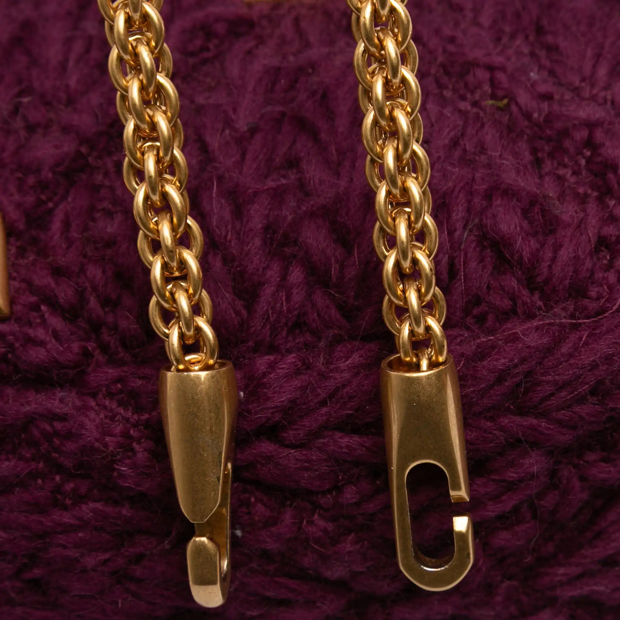 Valentino RomanStud Large Purple Knit