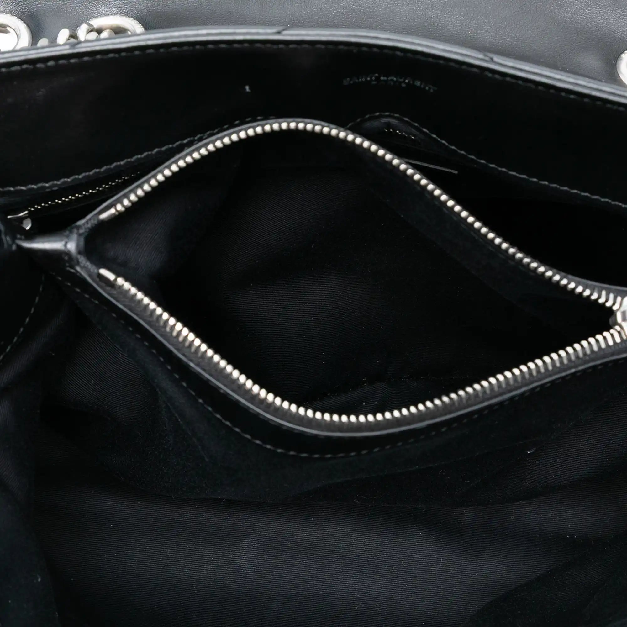Yves Saint Laurent LouLou Medium Black Silver