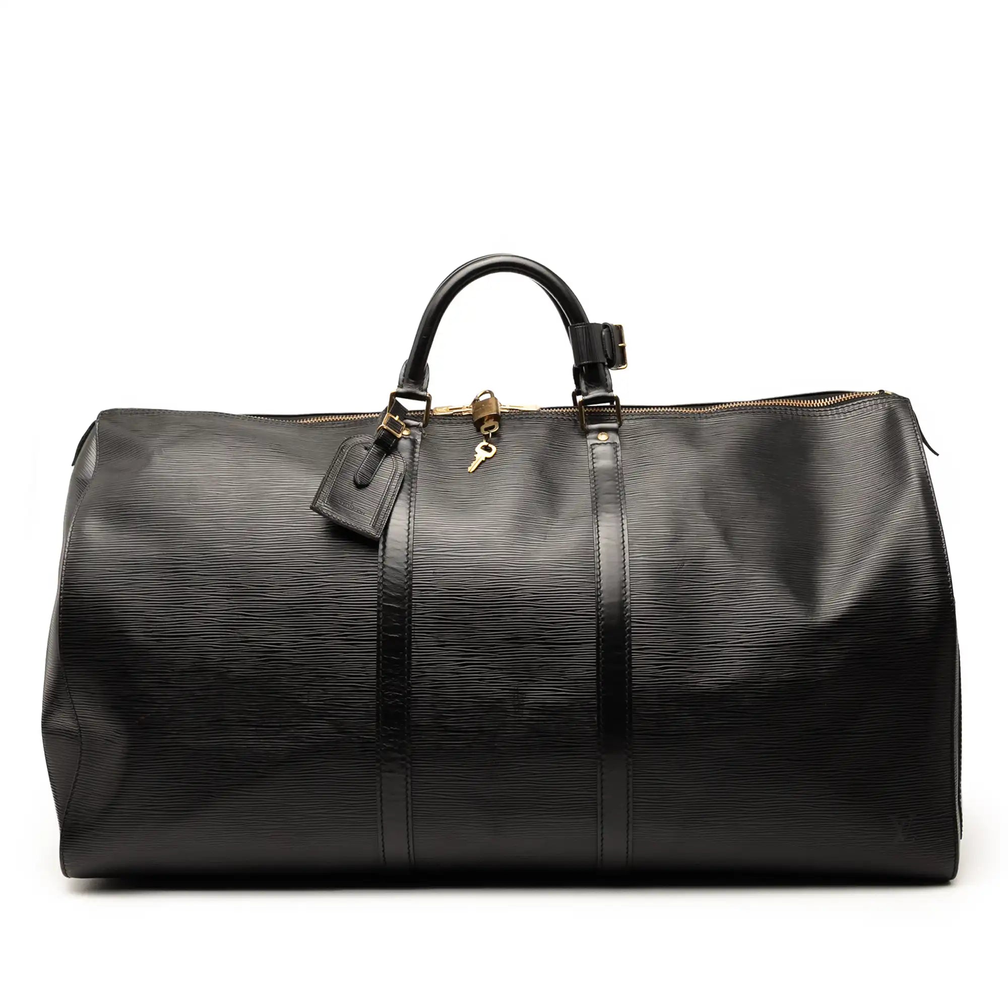 Louis Vuitton Keepall 60 Black Epi