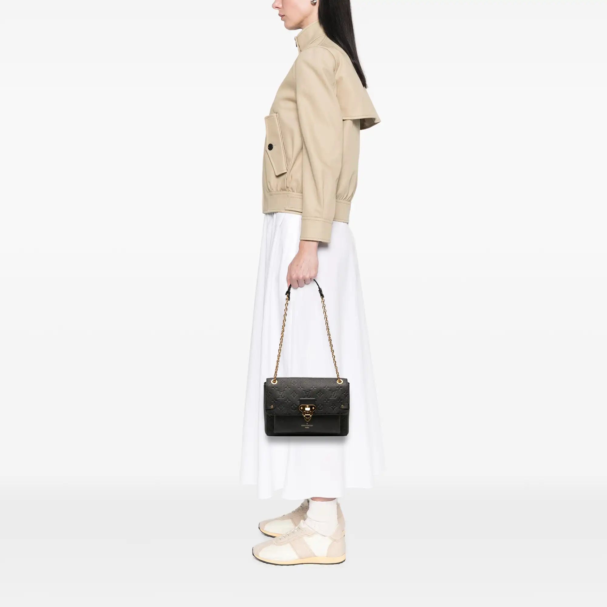 Louis Vuitton Vavin PM Black Monogram Empreinte