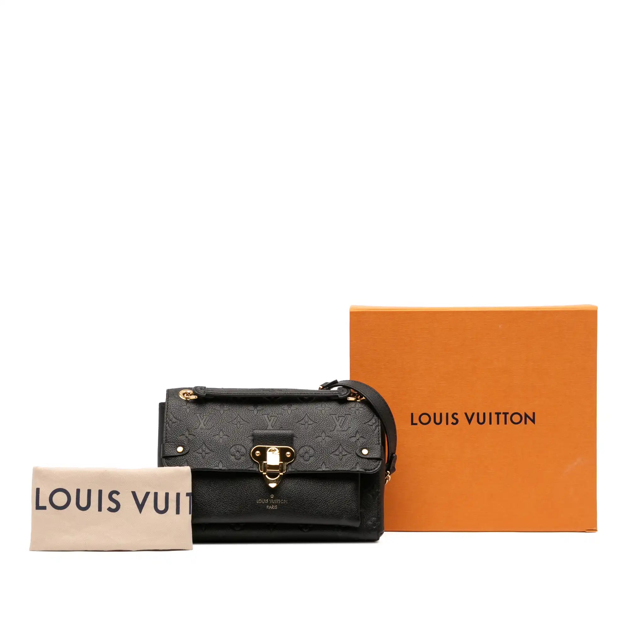 Louis Vuitton Vavin PM Black Monogram Empreinte