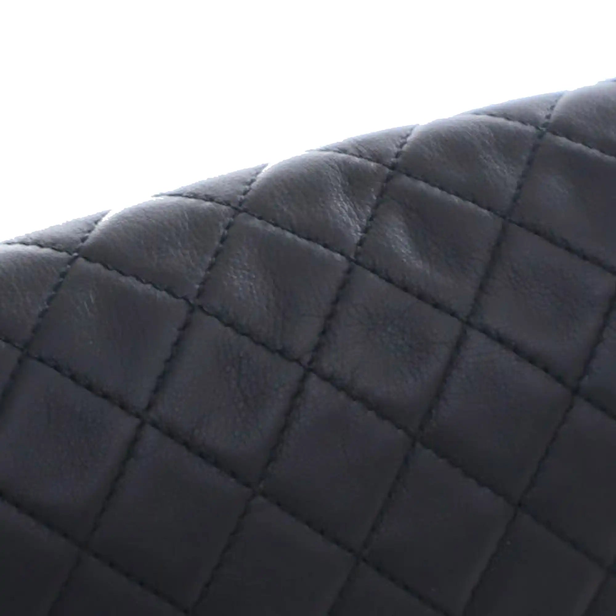 Chanel Boy Bag Old Medium Black Lambskin Ruthenium