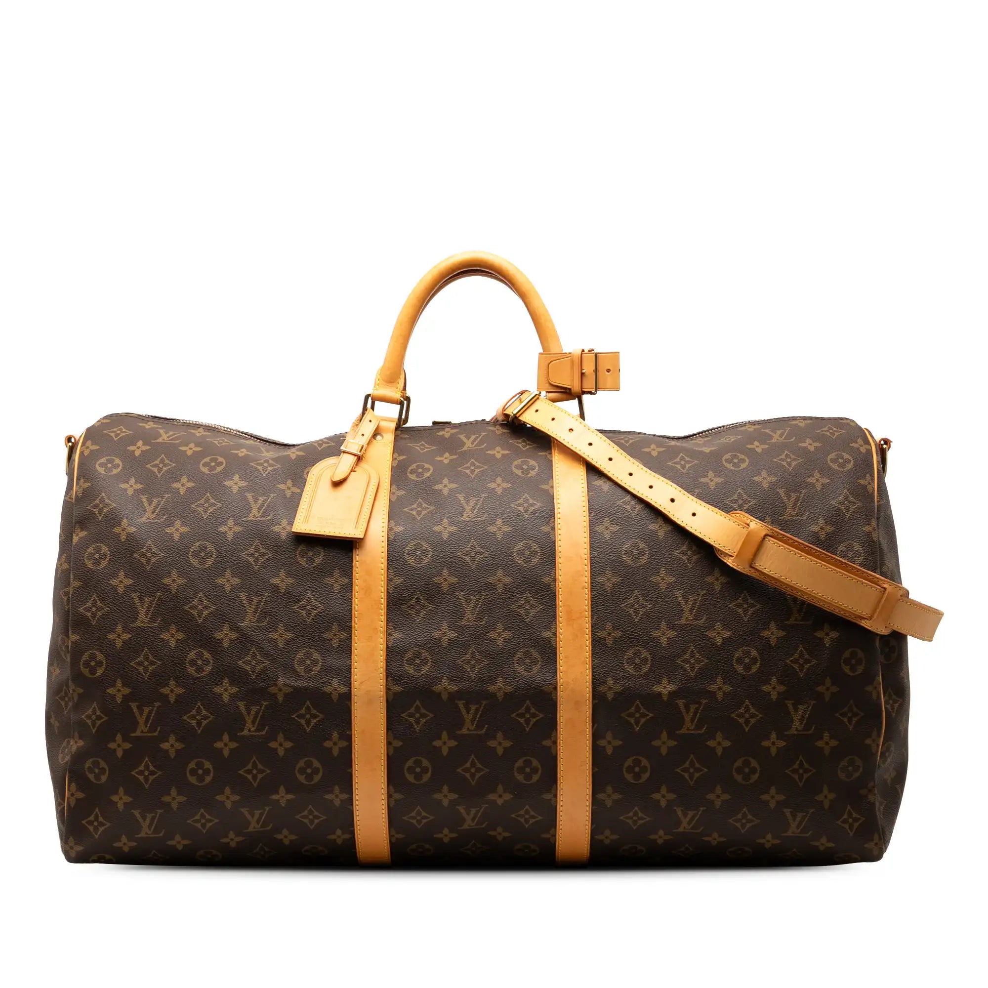 Louis Vuitton Keepall 60 Bandoulière Monogram Canvas