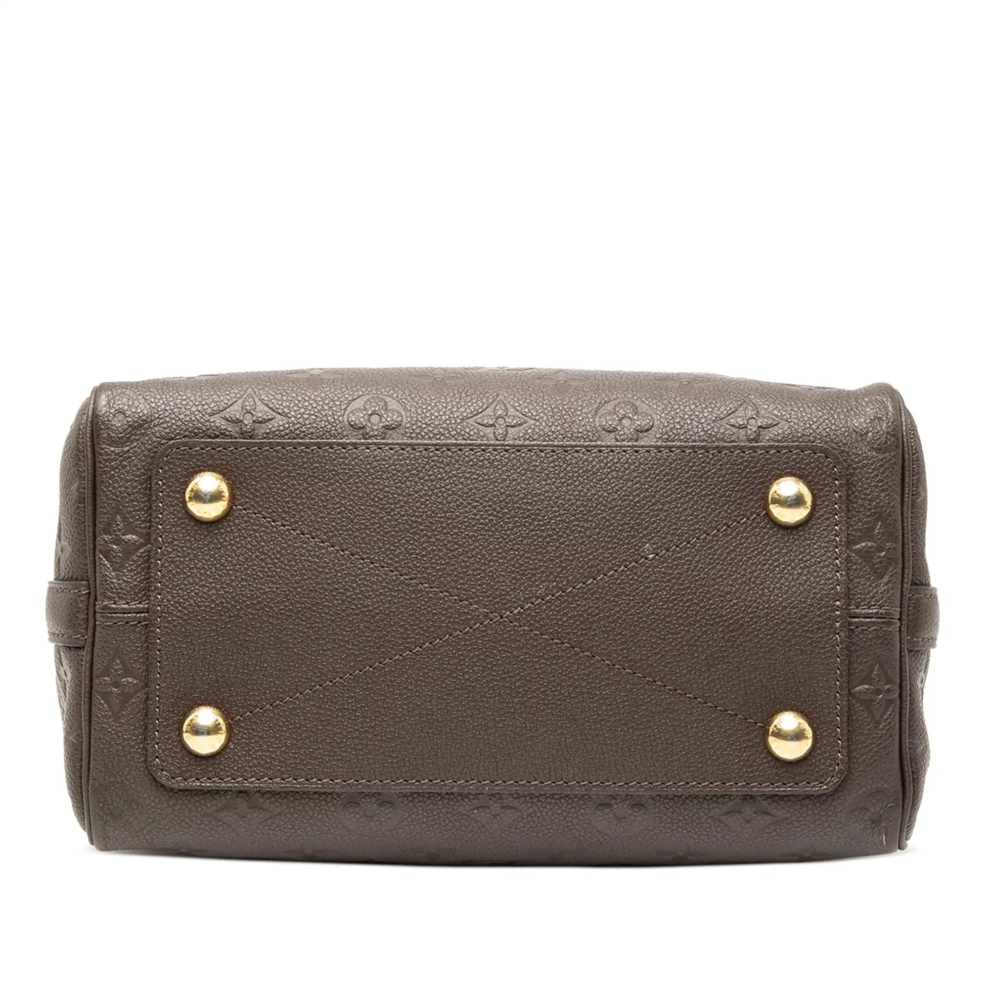 Louis Vuitton Speedy 25 Bandoulière Brown Monogram Empreinte