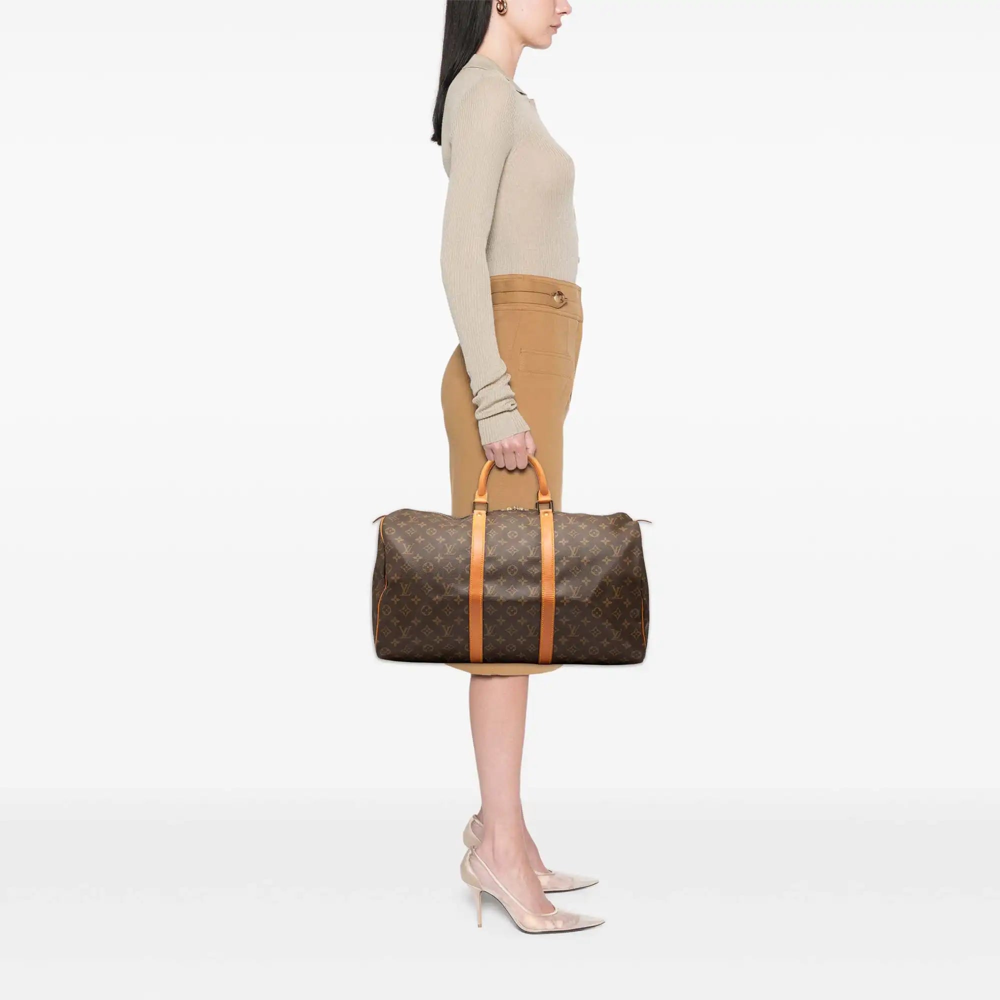 Louis Vuitton Keepall 50 Monogram Canvas