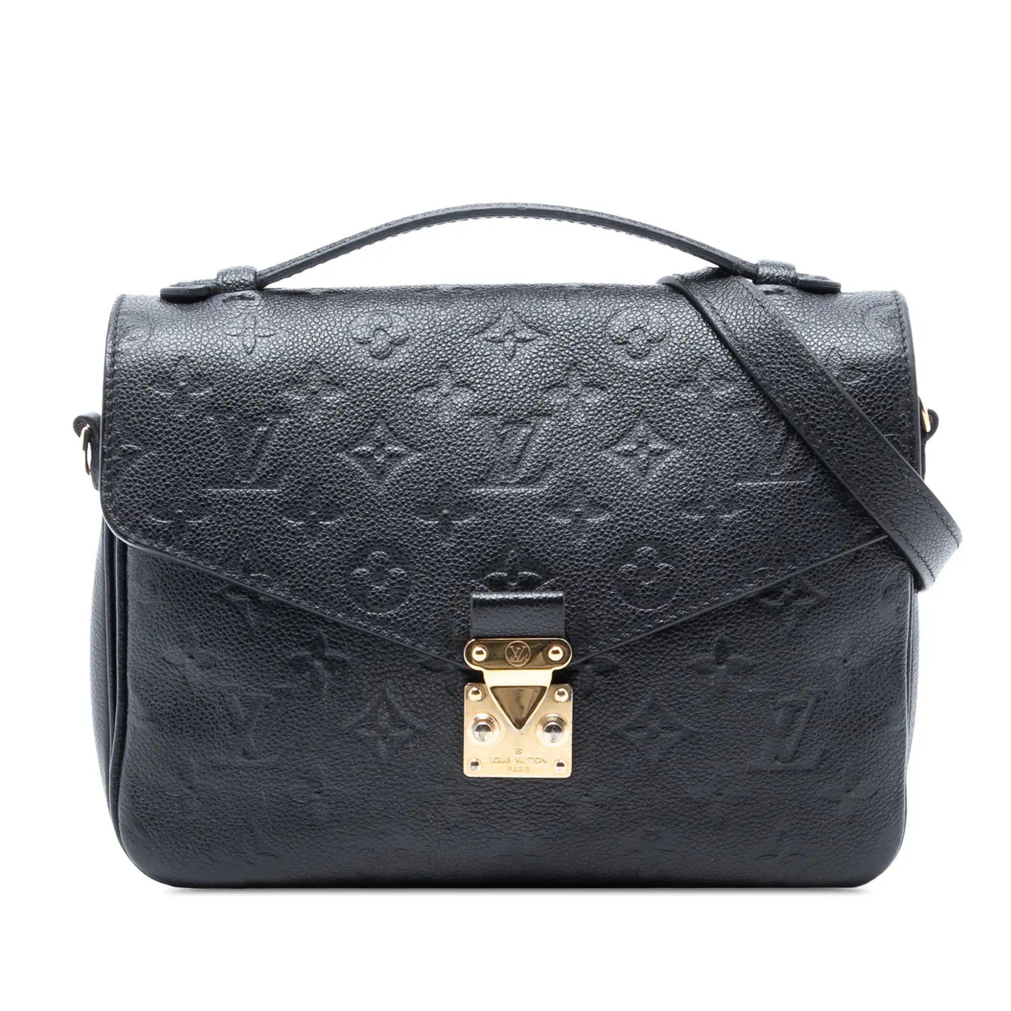 Louis Vuitton Pochette Métis Black Monogram Empreinte
