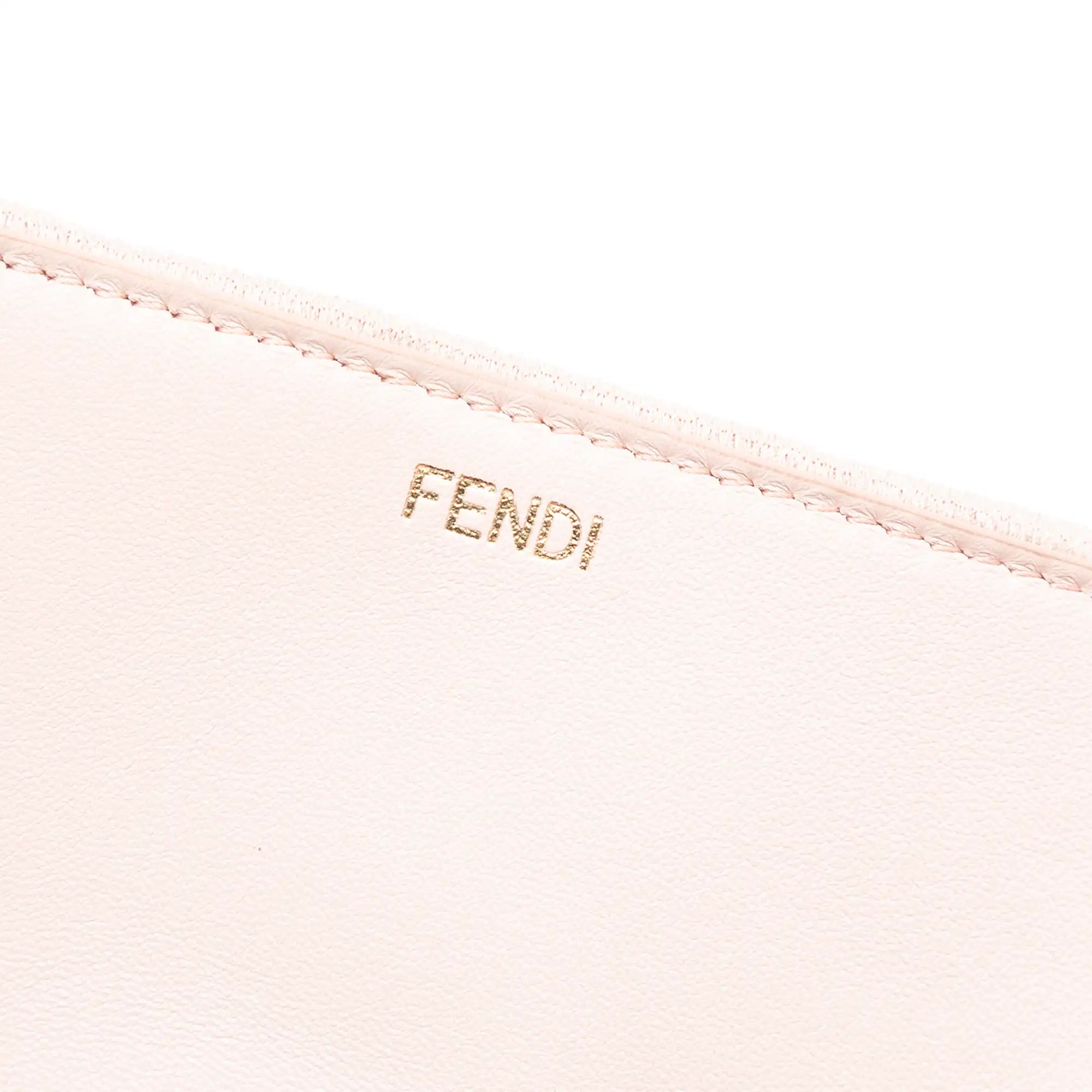 Fendi Peekaboo ISeeU Large Light Pink Shearling