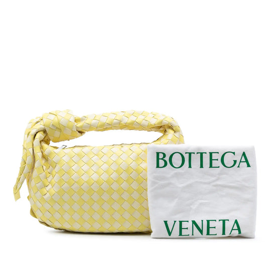 Bottega Veneta Jodie Teen Bicolor Intrecciato