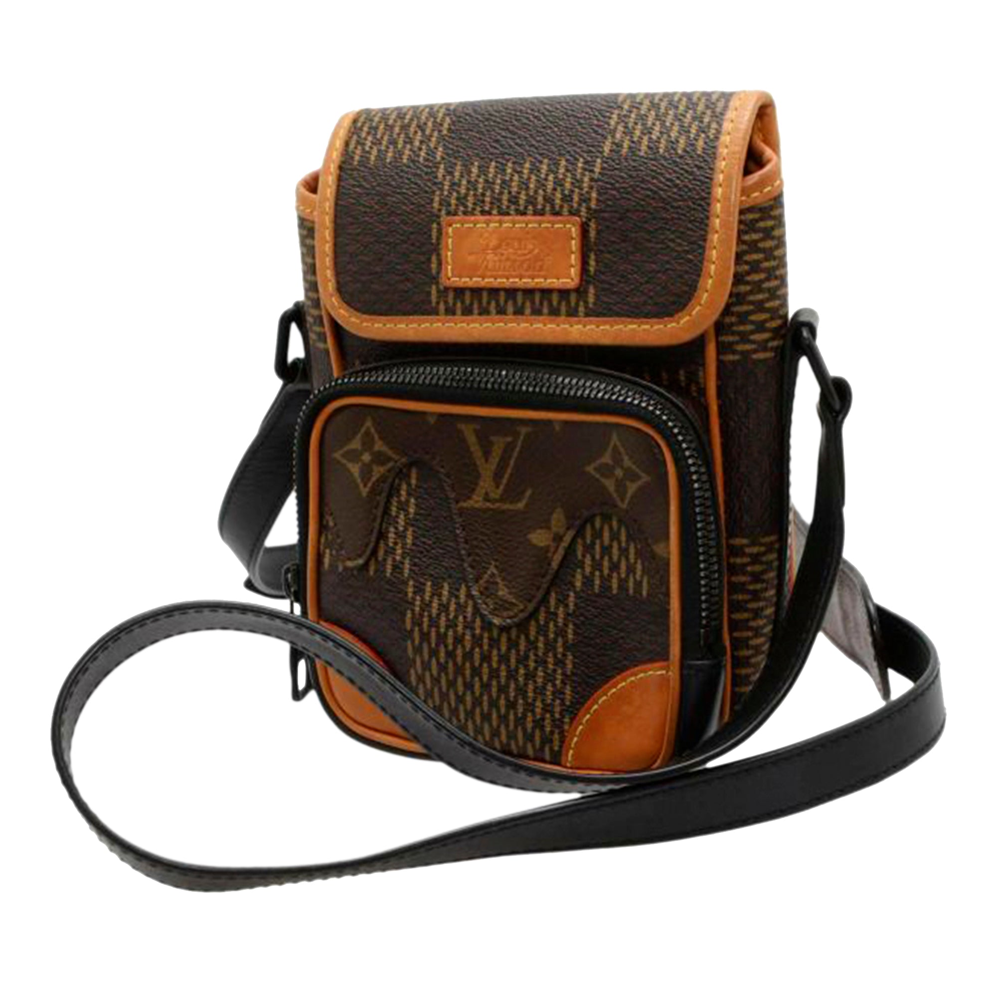 Louis Vuitton x Nigo Amazone Messenger Nano Giant Monogram Damier Ebene
