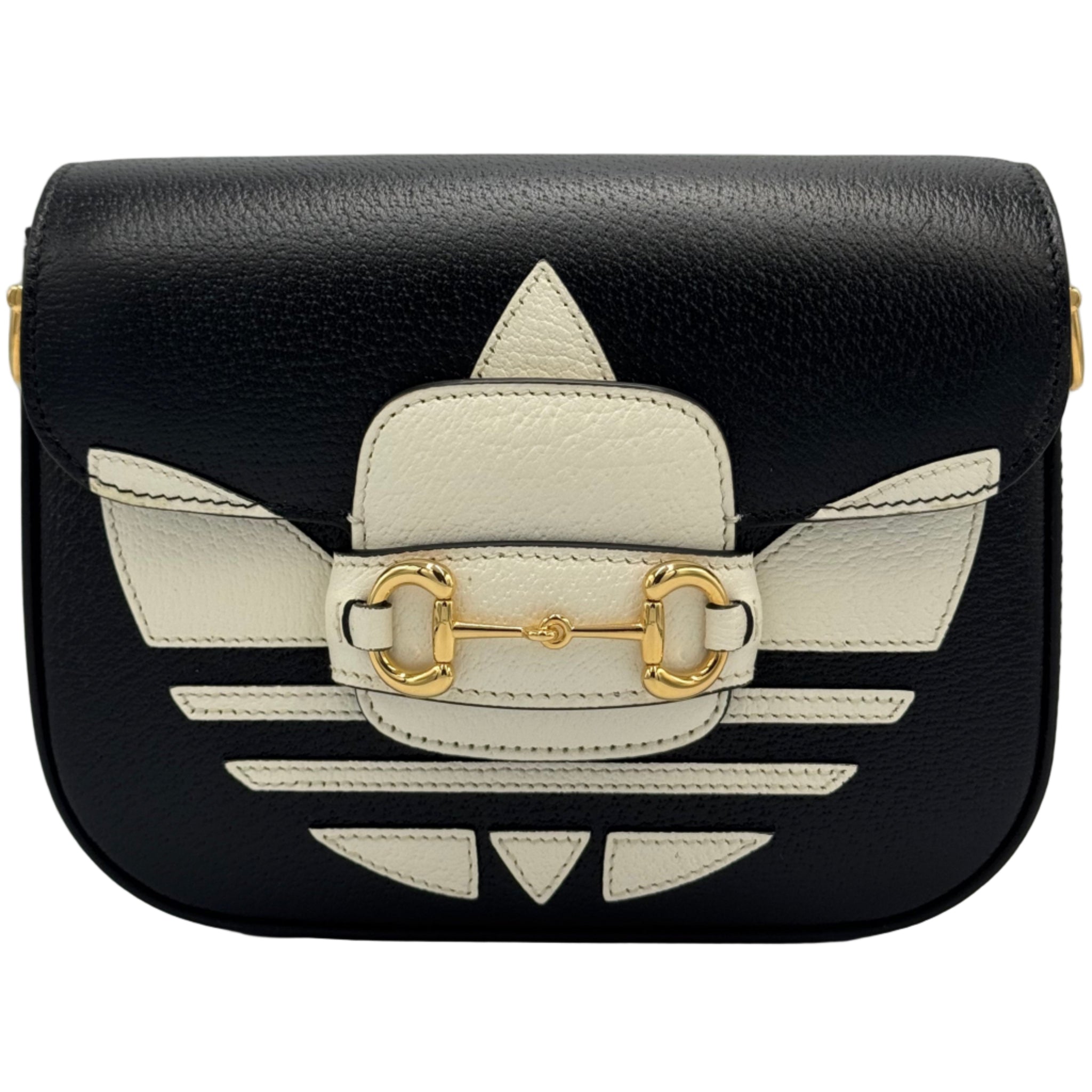 Gucci x Adidas Handbag Mini Brown Canvas