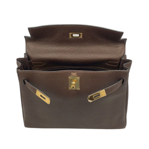 Hermès Kelly 30 Brown Togo Gold