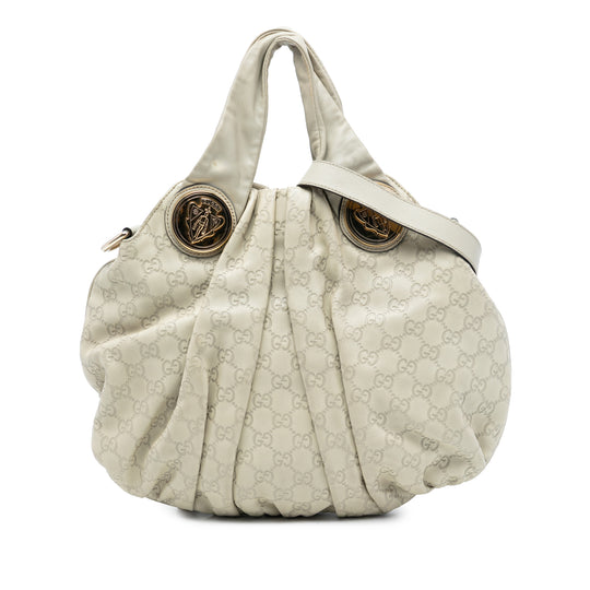 Gucci Hysteria Medium White Calfskin