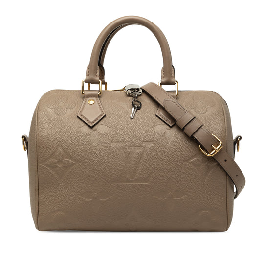 Louis Vuitton Speedy 25 Brown Monogram Empreinte