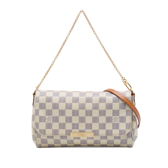 Louis Vuitton Favorite MM Damier Azur Canvas