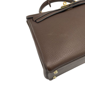 Hermès Kelly 30 Brown Togo Gold