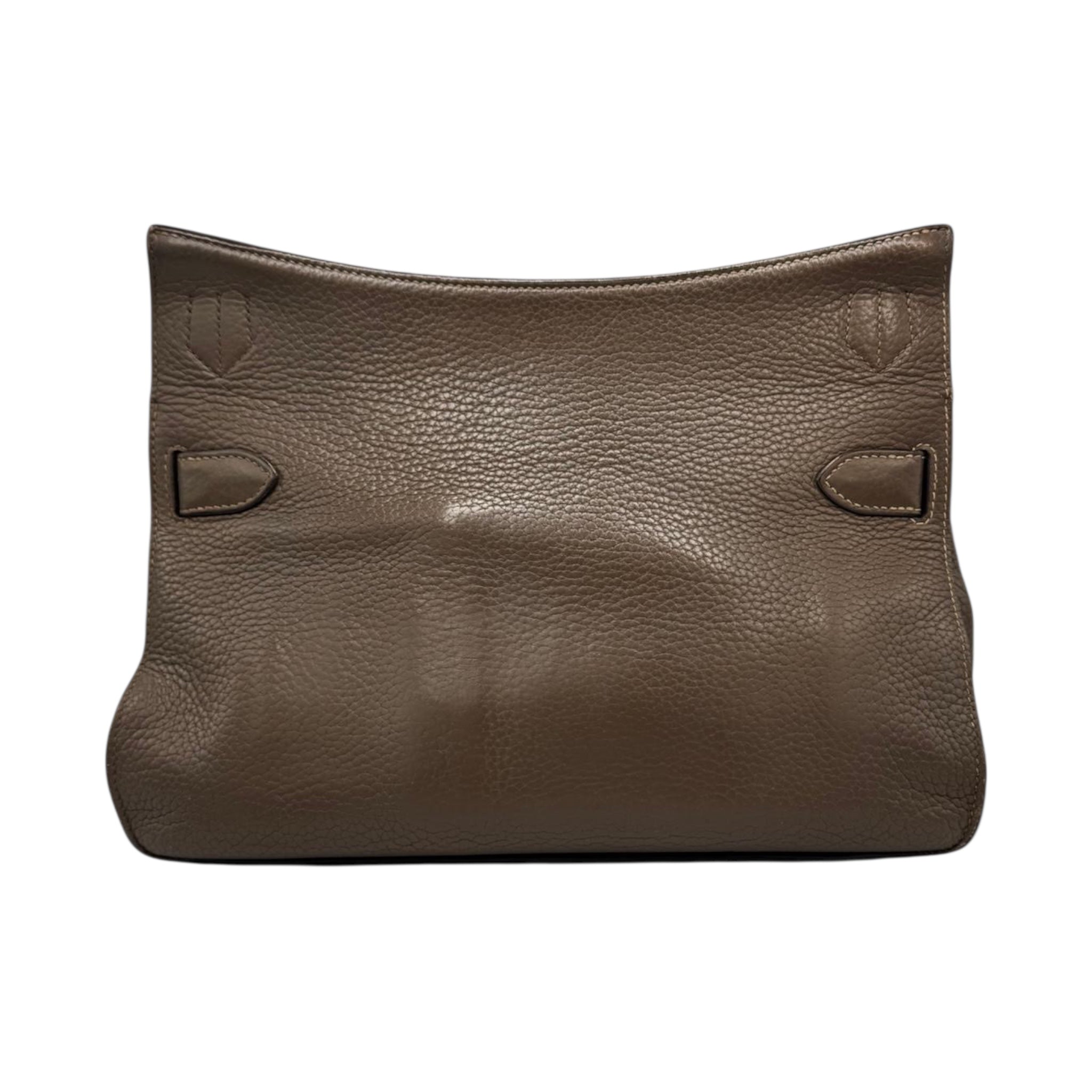 Hermès Jypsiere 34 Gray Clemence Palladium