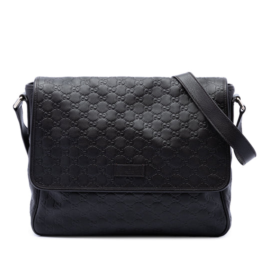 Gucci Guccissima Messenger Brown Calfskin