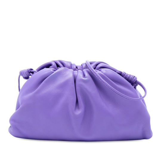 Bottega Veneta The Pouch Mini Purple Lambskin