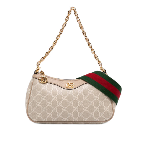 Gucci Ophidia Satchel Small GG Supreme Canvas