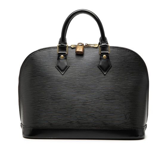 Louis Vuitton Alma PM Black Epi