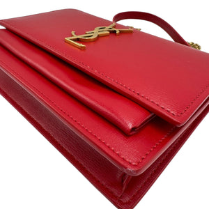 Yves Saint Laurent Kate Small Red Calfskin