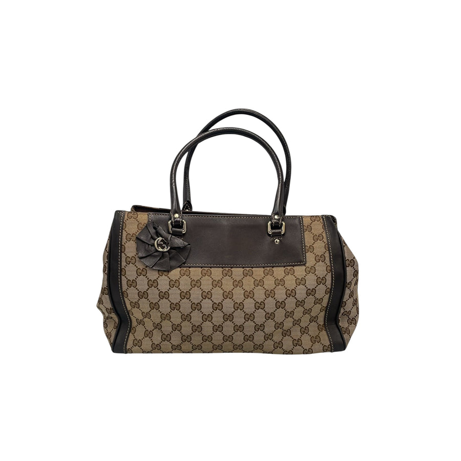 Gucci Trophy Tote GG Canvas