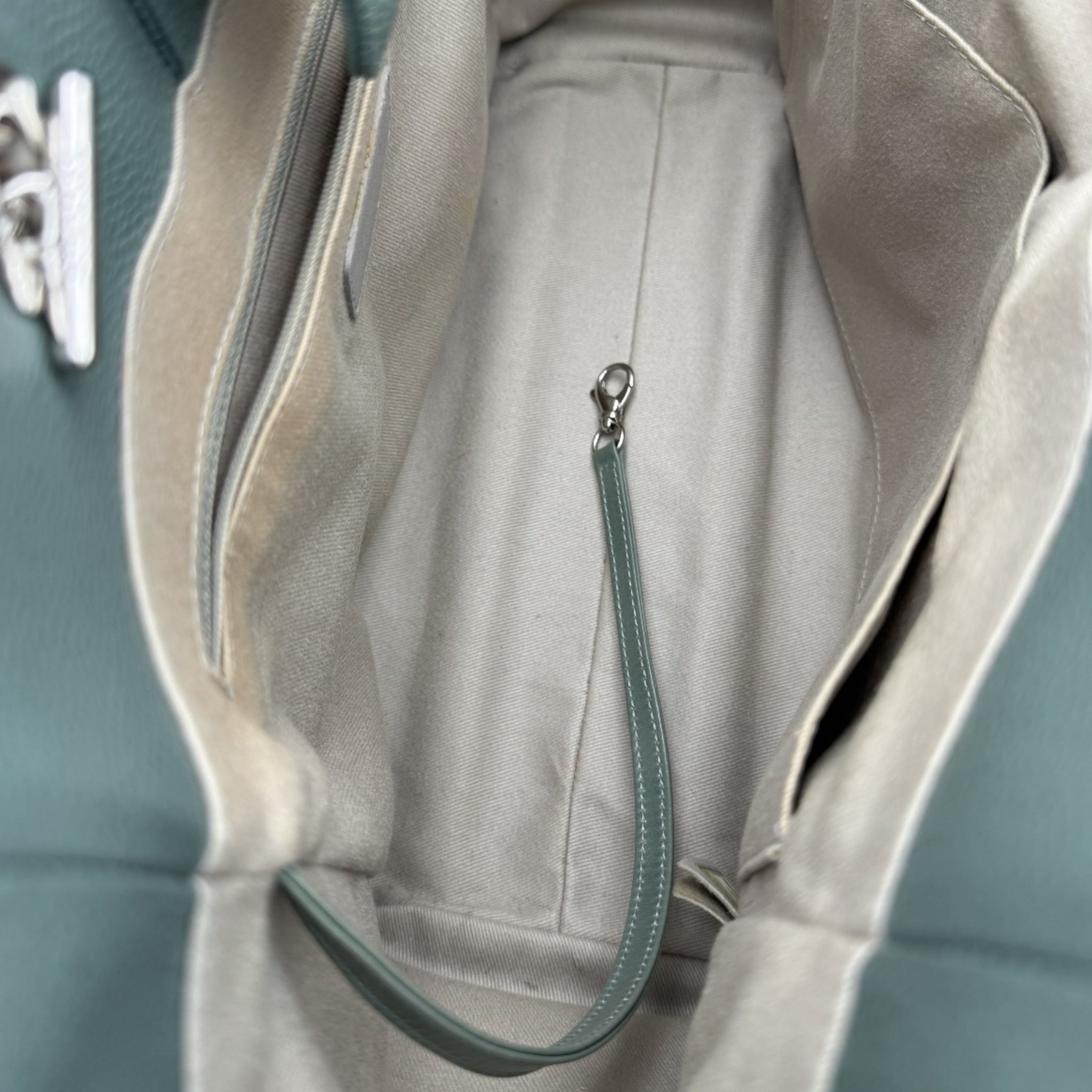 Chanel Tote Bag Black Coated Canvas