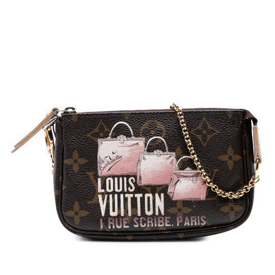 Louis Vuitton Mini Pochette Accessoires Mini Monogram Canvas