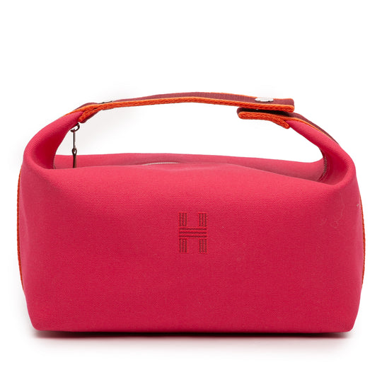 Hermès Bride-A-Brac Large Pink Canvas