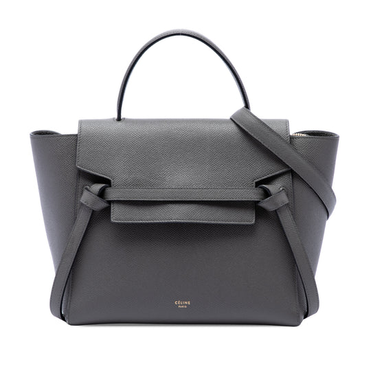 Celine Belt Bag Micro Gray Calfskin