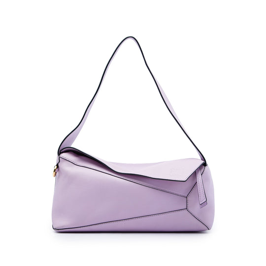 Loewe Puzzle Hobo Purple Calfskin