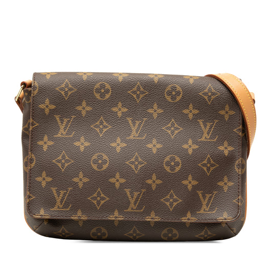 Louis Vuitton Musette Tango Short Strap Monogram Canvas