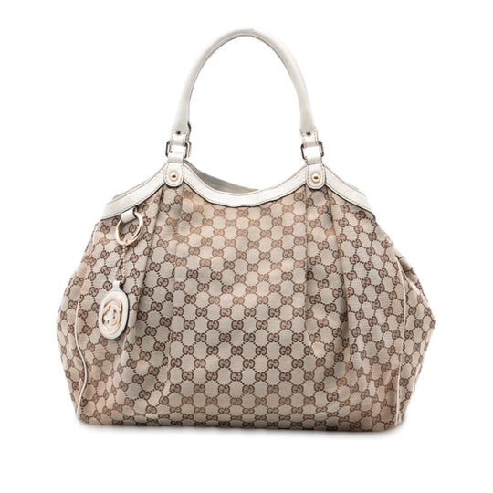 Gucci Sukey Large Brown GG Canvas