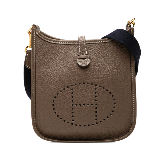 Hermès Evelyne I 16 Brown Clemence Calfskin
