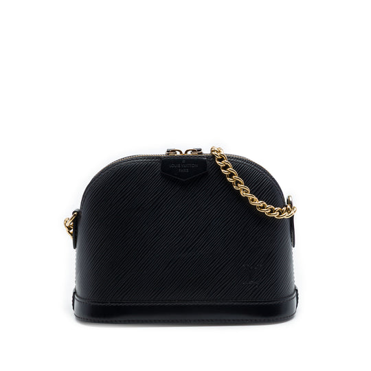 Louis Vuitton Alma Mini Black Epi