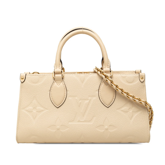 Louis Vuitton OnTheGo East West Beige Empreinte