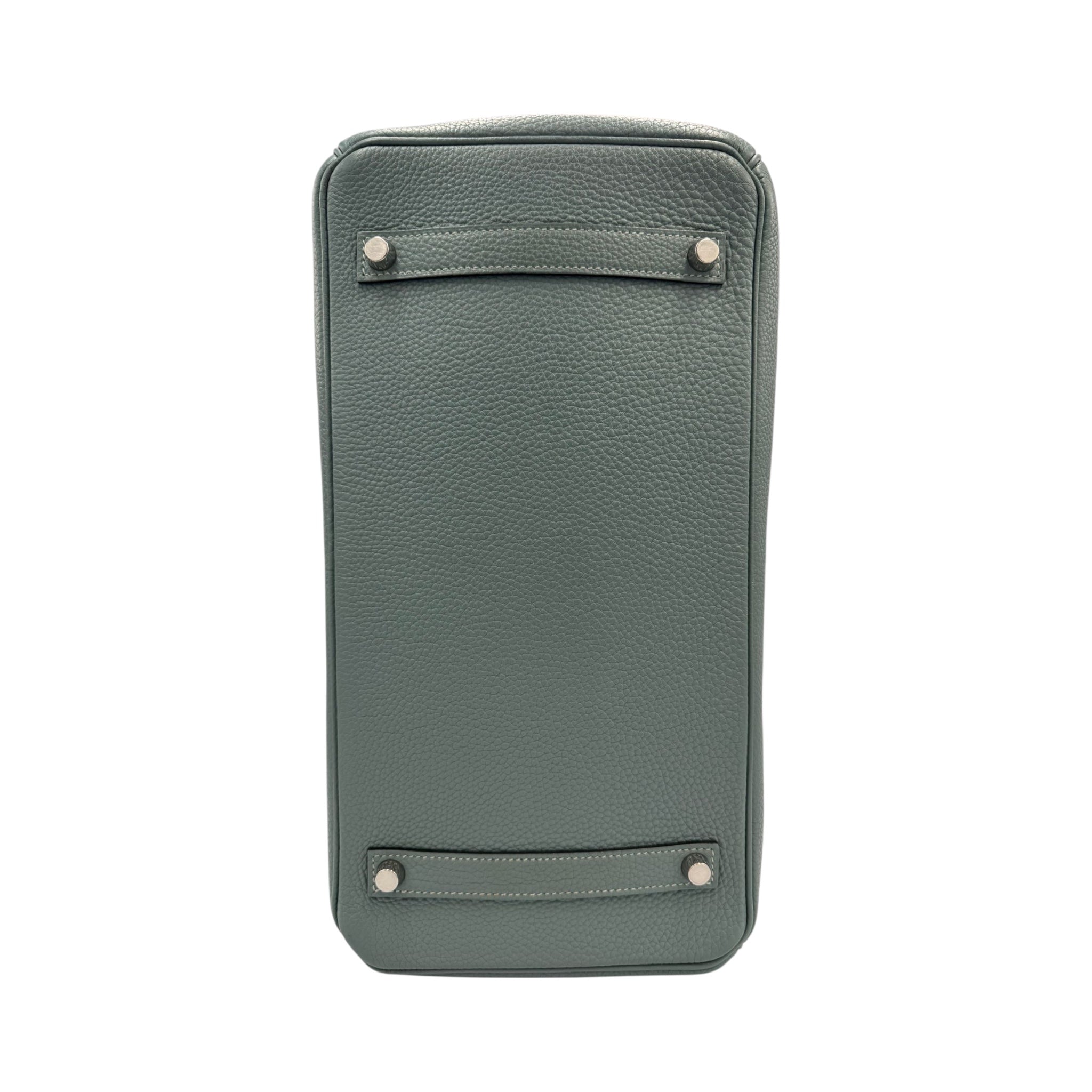 Hermès Birkin 35 Togo Bleu Lin Palladium