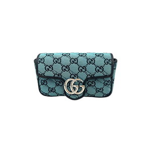 Gucci GG Marmont Crossbody Bag Super Mini Black