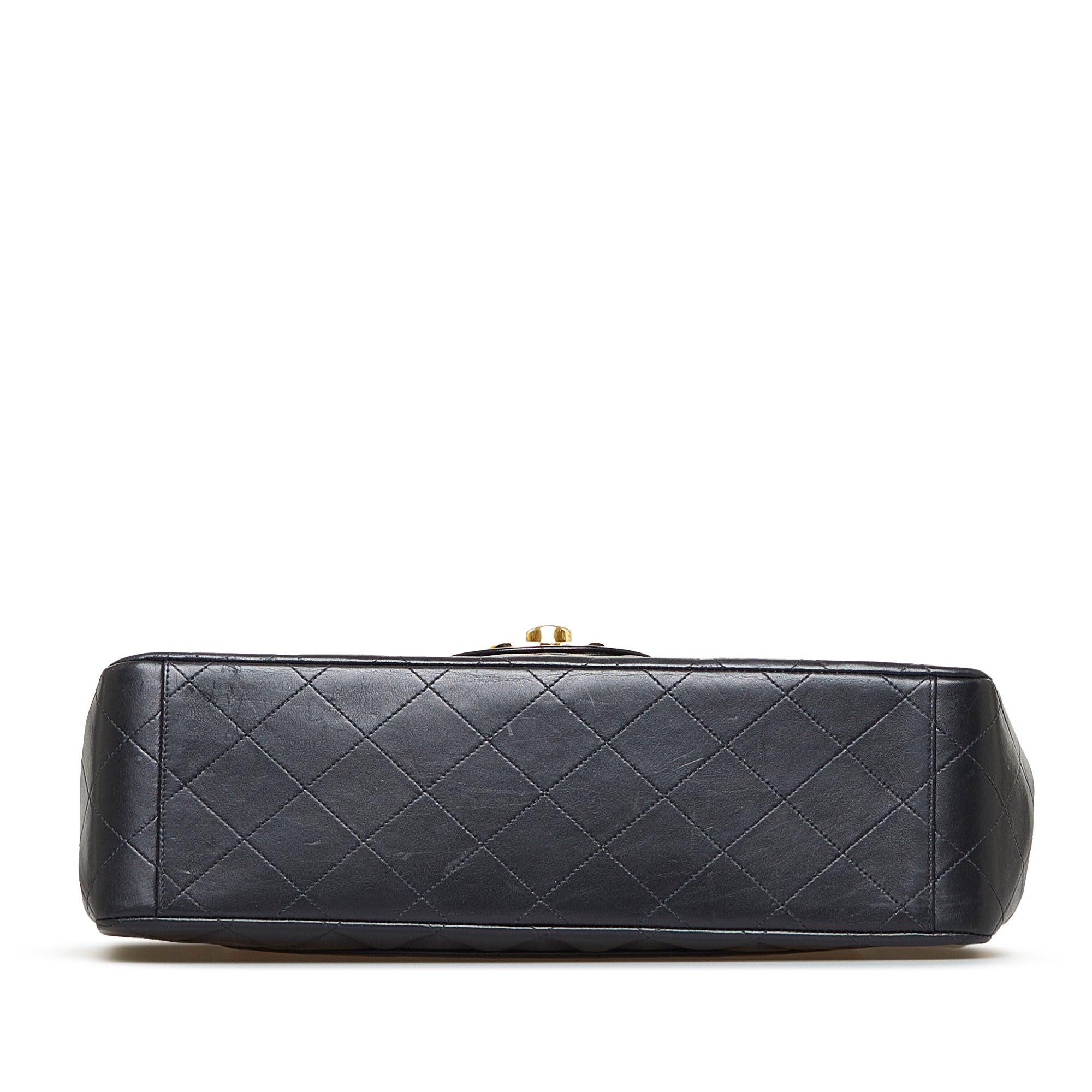 Maxi Classic Lambskin Single Flap