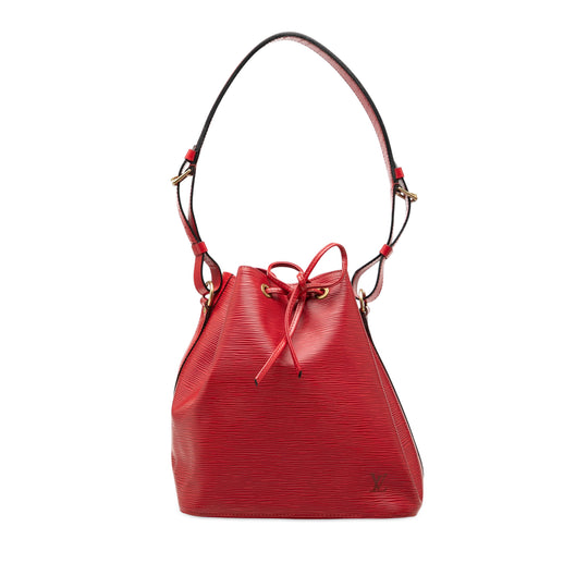 Louis Vuitton Petit Noe Red Epi