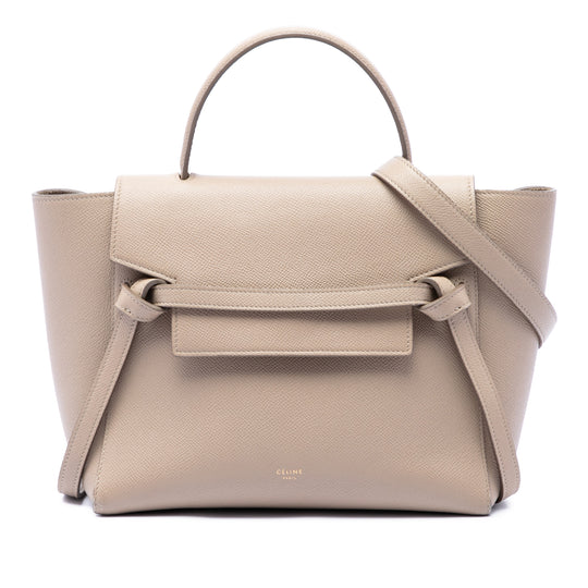 Celine Belt Bag Micro Beige Calfskin