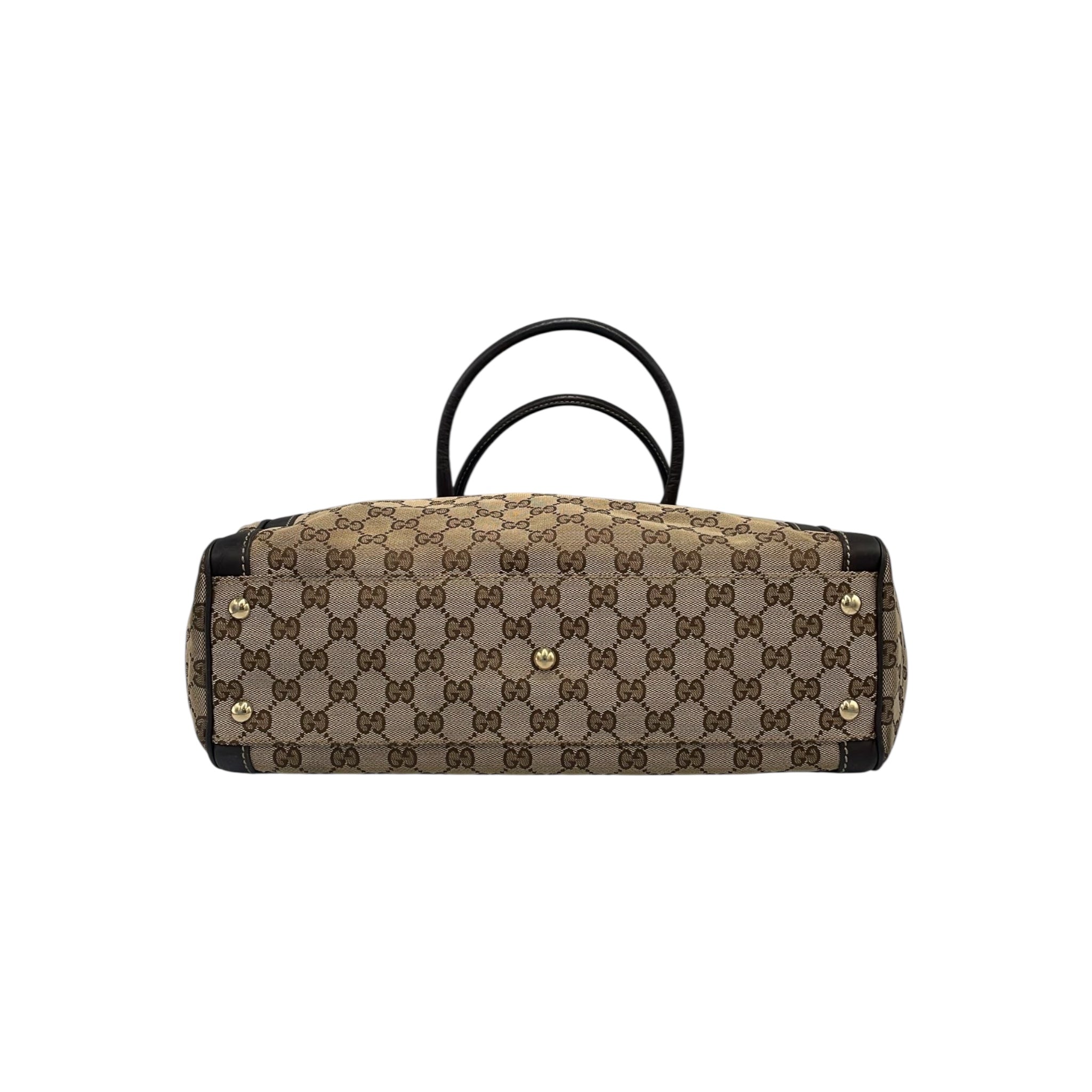 Gucci trophy Tote GG canvas