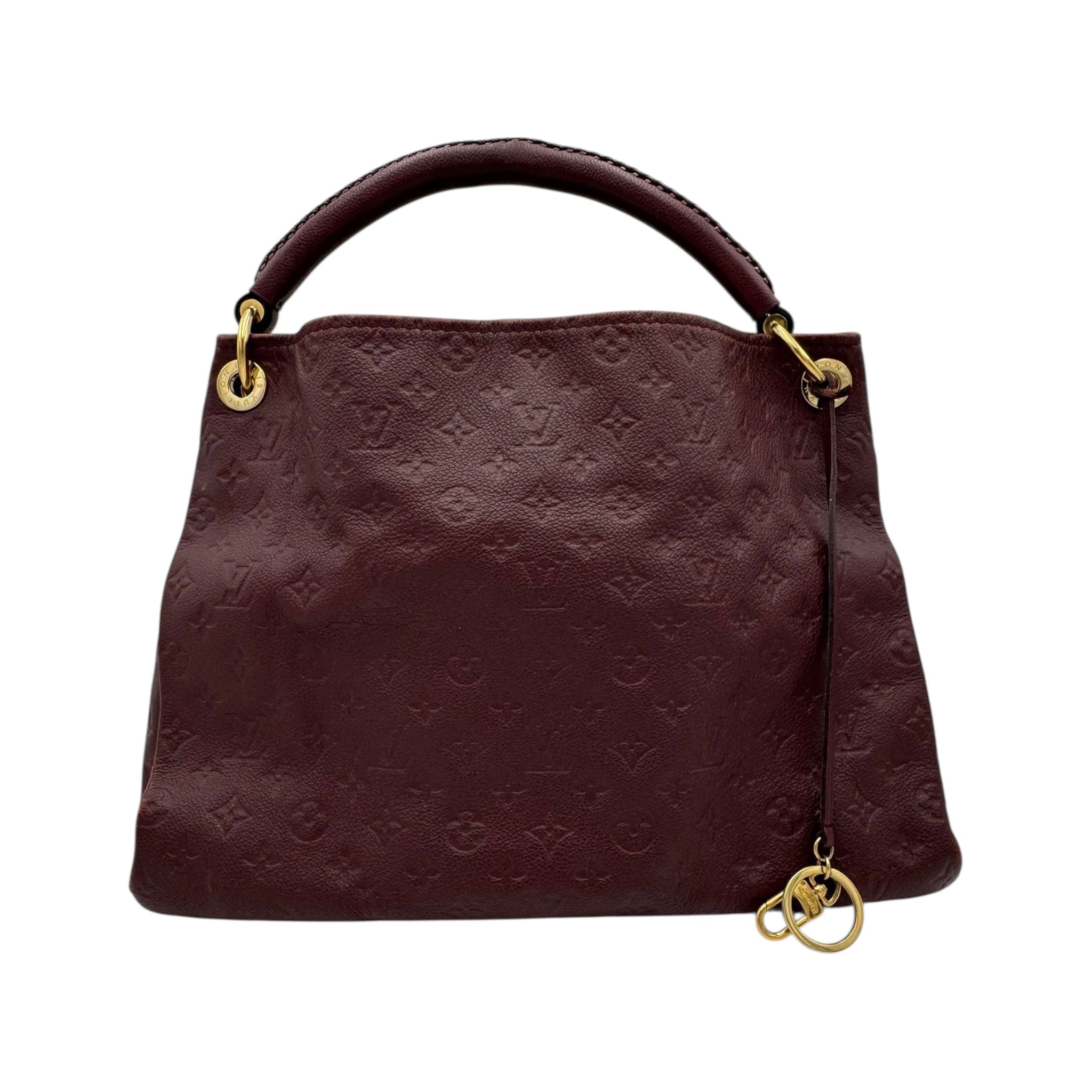 Louis Vuitton Artsy MM Aurore Red Monogram Empreinte