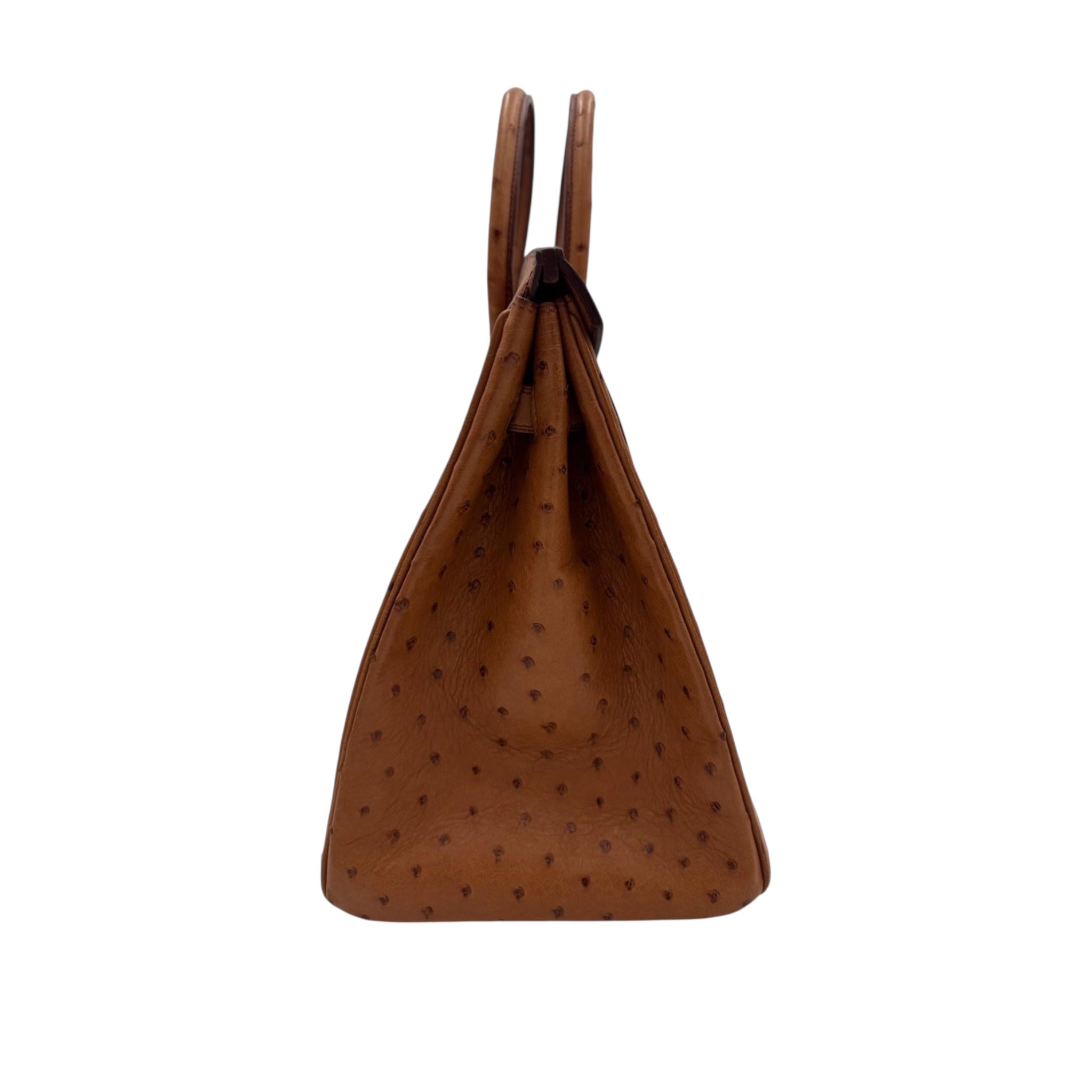 Hermès Birkin 30 Olive Vert Ostrich Palladium