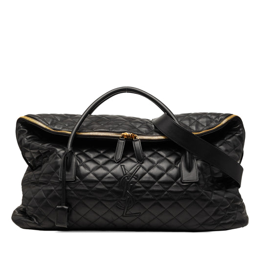 Saint Laurent ES Giant Travel Black Calfskin